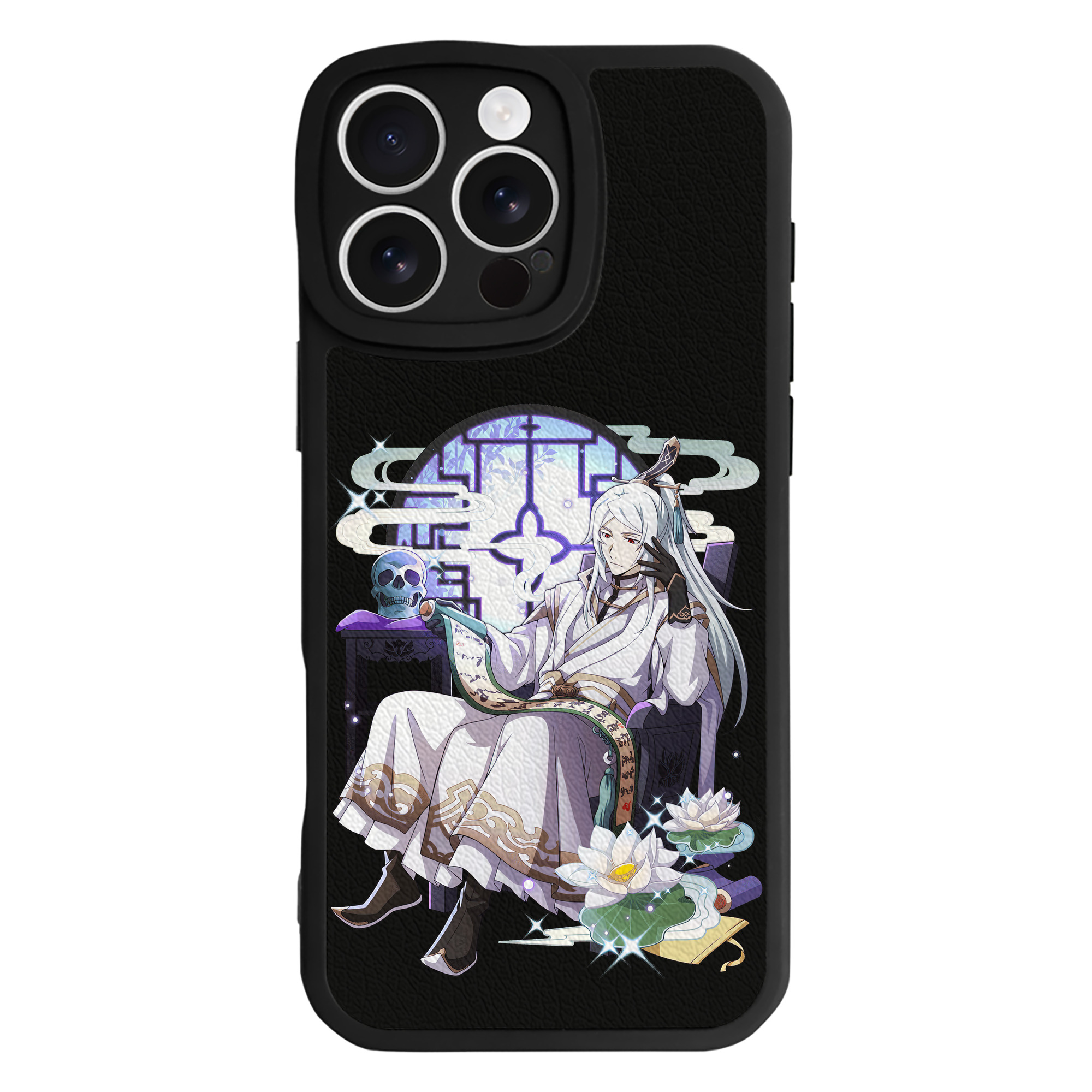 （画像用） 文豪ストレイドッグス Bungo Stray Dogs 【iPhone 16シリーズ対応】シリコンスマホケース（レザー調） 材質：シリコン